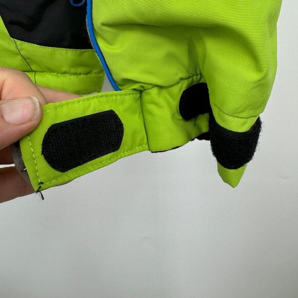 Brugi junior boys winter jacket coat green boys size large Extra Large age 11/1 - Picture 5 of 13